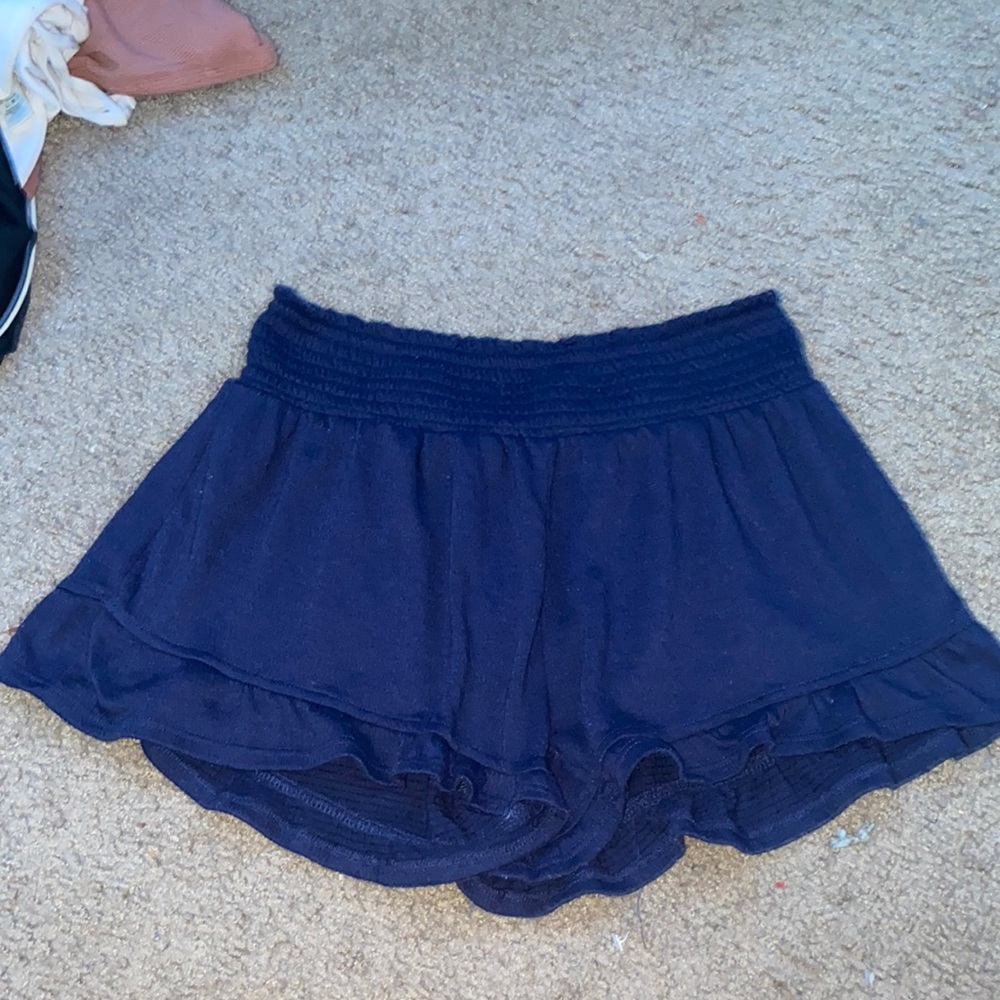 navy blue comfy shorts